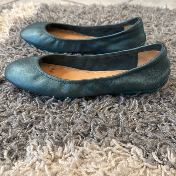 Tieks Tahitian Pearl Leather Ballet Ballerina Flats Shoes Limited Edition - Picture 8 of 17